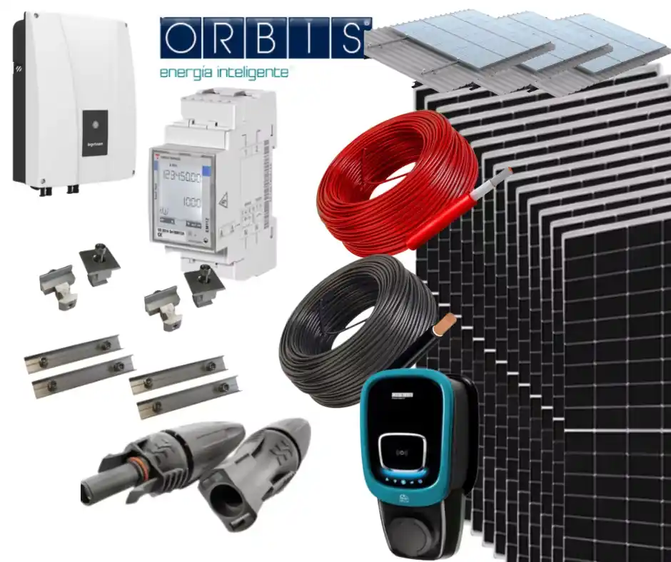 Kracherpreis Eigenverbrauch Solar Kit Autoladegerät 6000W30kWhdia Ingeteam