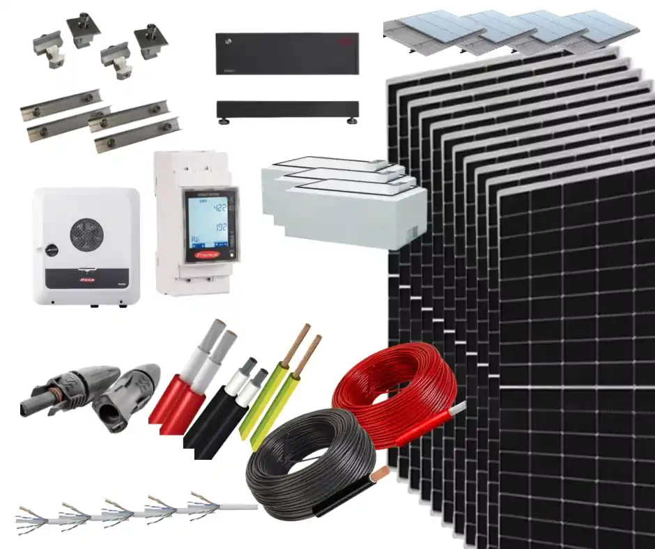 Must-Have Fronius 5000W 25kWhdia Hybrid-Solar-Kit