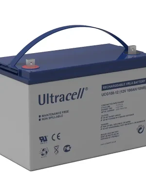 Top-Preis Gelbatterie 12V 115 Ah C100 Ultracell UCG100-12 (328x235x173mm)