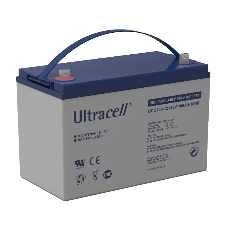 Top-Preis Gelbatterie 12V 115 Ah C100 Ultracell UCG100-12 (328x235x173mm)