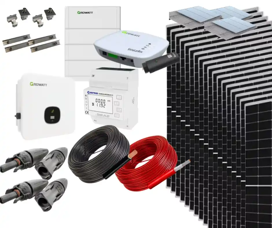 Nur Für Kurze Zeit Growatt Dreiphasen-Hybrid-Kit 8000 W 40000 Whdia