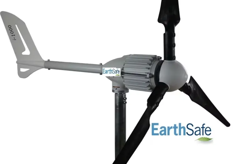 i1000 Windturbine 24V 48V Regler und 3 Flügel schwarz Begrenztes Angebot