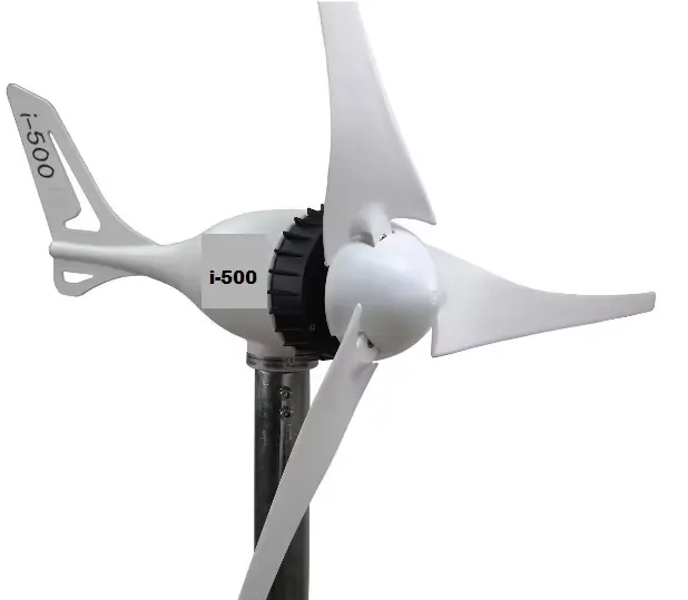 Sofort Bestellen i500 Wind Turbine Schwarz 12V 24V Hybrid Laderegler