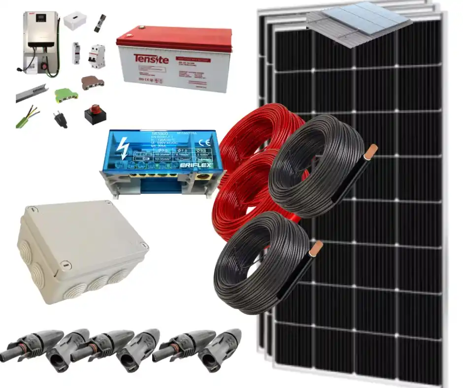 Must-Have Isoliertes Photovoltaik-Solar-Kit 1000 W 12 V 3000 Whdia