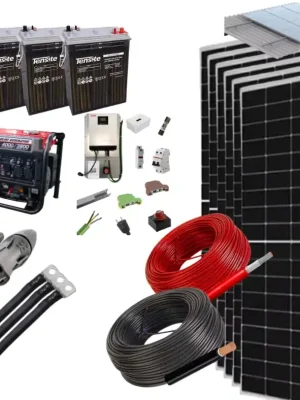 Begrenztes Angebot Isoliertes Solar-Kit 3000 W 24 V 9600 Whdia