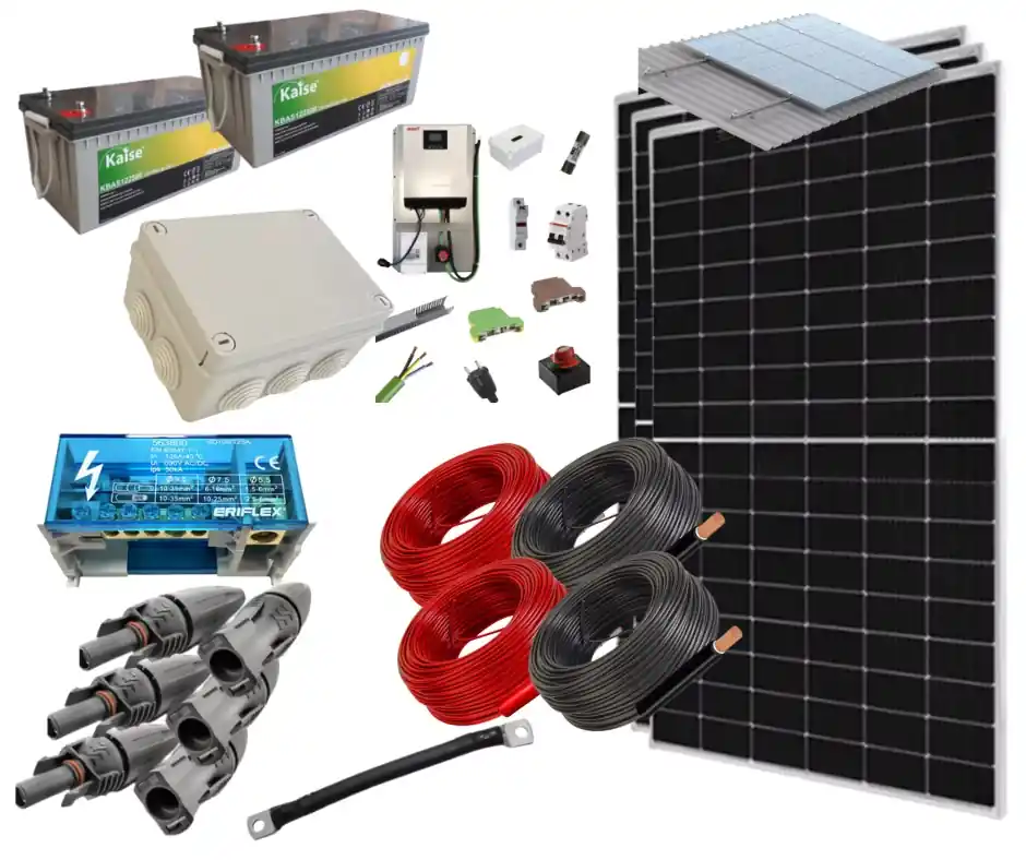 Must-Have Landhaus-Solarbausatz 3000W 24V 6600Whdia