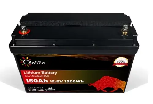 Kostenloser Versand Lithiumbatterie 150Ah 12V LiFePO4 Bluetooth-BMS