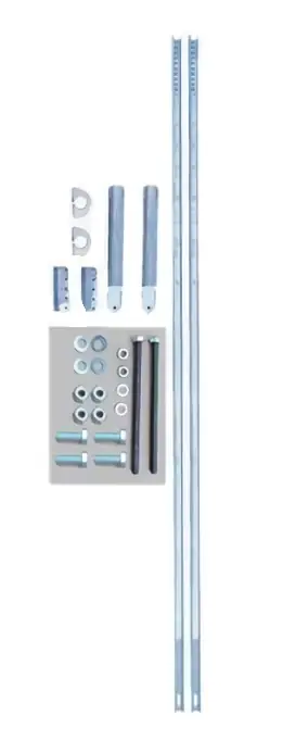 Top-Preis Masthalterung für 4-Panel/2-Achsen-Solartracker