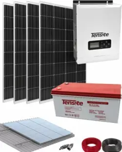Mega-Angebot Solar-Kit Landhaus 1000W 12V 4000Whdia