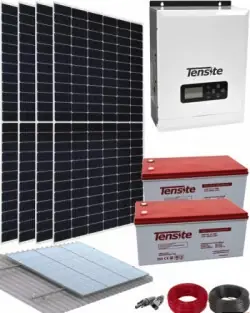 Solar-Kit Landhaus 3000W 24V 6400Whdia Zertifiziert