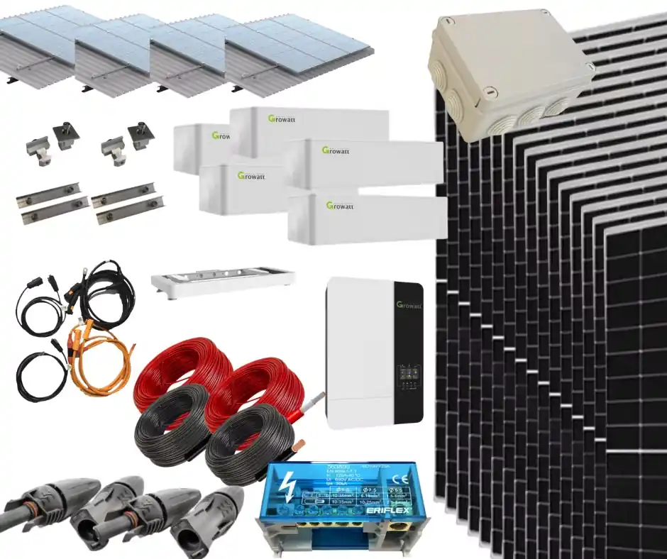 Garantierte Lieferung Solar-Set für Einfamilienhäuser, 5000 W, 48 V, 30 kWhdia