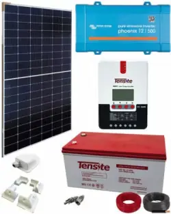 Abverkauf Solar-Set für Wohnmobile, 500 W, 12 V, 2000 Wh Durchmesser