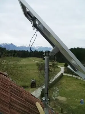 Solarmotor für einachsigen Solartracker mit Struktur Sale