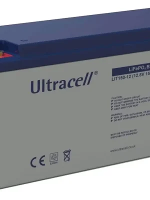 Ultracell LIT150-12 12V 150Ah Lithiumbatterie Kostenloser Rückversand
