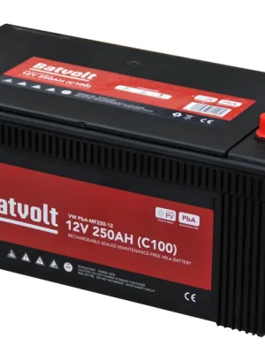 Versiegelte, wartungsfreie VRLA-Monoblockbatterie 250A Markenprodukt