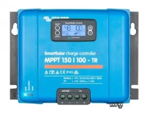 Geprüft Victron MPPT Solarregler 150/100TR 12-24-48V