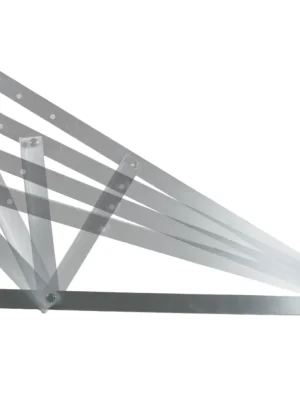 Kostenloser Rückversand TECNAL-Solarprofil-Montagedreieck, verstellbar - 15-30 horizontal - 980x371x850; Liefer- und Preiseinheiten: per Stück