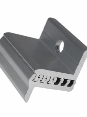 TECNAL-Solarprofil-Endklemme - Verstellbar durch Schiebenuten M8 30-50mm; Liefer- und Preiseinheiten: per Stück Rabatt