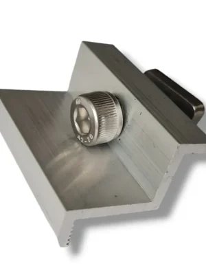 TECNAL-Solarprofil-Endklemme 30mm mit Schraube und Einsatz; Liefer- und Preiseinheiten: per Stück Gratis Versand
