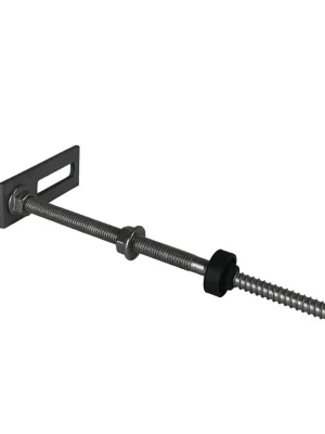 Begrenztes Angebot TECNAL-Solarprofil-Doppelgewindeschraube M10x250 und Adapter; Liefer- und Preiseinheiten: per Stück
