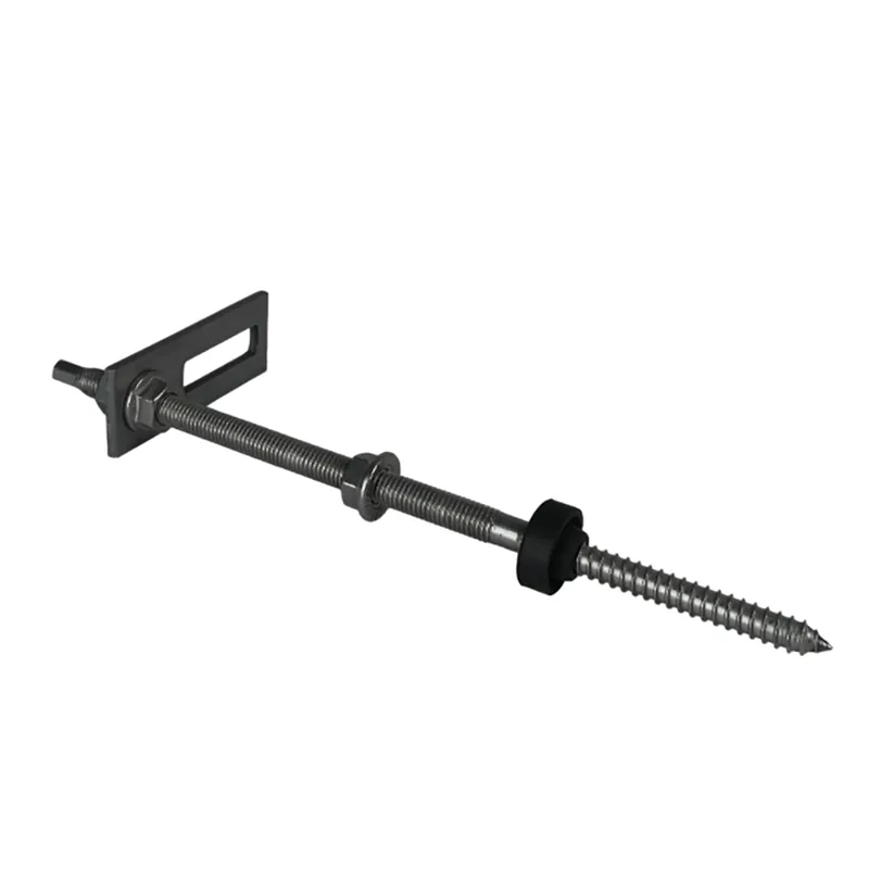 Begrenztes Angebot TECNAL-Solarprofil-Doppelgewindeschraube M10x250 und Adapter; Liefer- und Preiseinheiten: per Stück