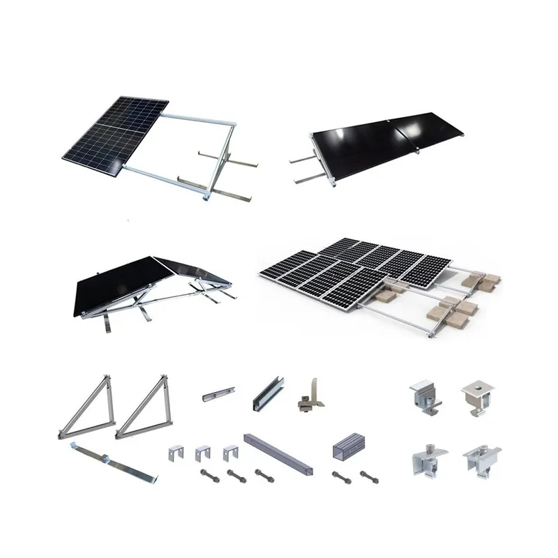 Solar PV Halterung Aufständerung Modul Flachdach Garage Balkonkraftwerk 10-40° Kostenloser Versand