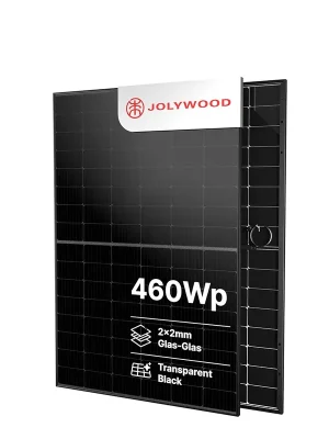 Jolywood 460W Full Black PV-Modul – (Bifazial | Glas-Glas) – JW-HD96N-R2 – Solar Panel Highlight