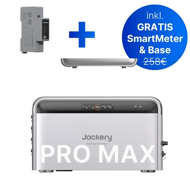 Letzte Chance Jackery SolarVault 3 Pro Max Set - 2,5kWh