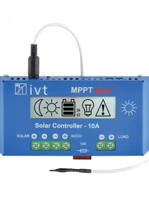 MPPTplus+ Solar-Controller IVT 12 V/24 V, 10 A Wochenendangebot