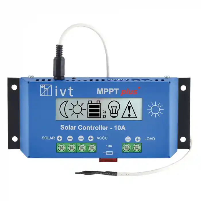 MPPTplus+ Solar-Controller IVT 12 V/24 V, 10 A Wochenendangebot