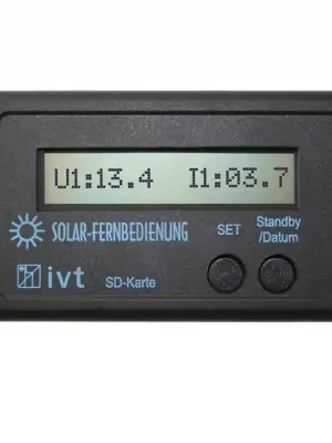 Fernanzeige für MPPT-Solarladeregler IVT Nur Heute