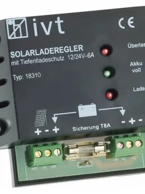 Bestseller Shunt Solar-Laderegler IVT 12 V/24 V, 6 A