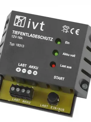 Jetzt Bestellen Tiefentladeschutz IVT 12 V, 16 A mit Akkuzustandsanzeige