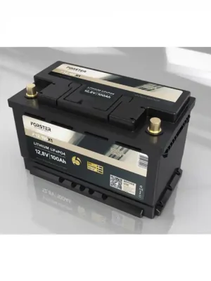 LiFePO₄ Premium Batterie FORSTER F12-100X1 12,8 V/100 Ah 200A-BMS-2.0 | Untersitz Ducato Ford PSA VW-T6 TGE Wochenendangebot