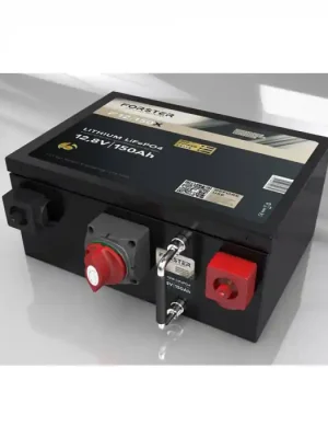 Schnäppchen LiFePO₄ Premium Batterie FORSTER F12-150X 12,8 V/150 Ah 200 A-BMS-2.0 | Untersitz Ducato Ford PSA