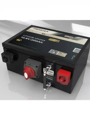 Direktkauf LiFePO₄ Premium Batterie FORSTER F12-200X1 12,8 V/200 Ah 200 A-BMS-2.0 | Untersitz Ducato Ford PSA