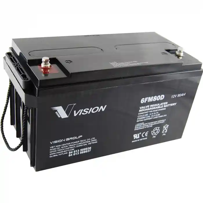 Nur Heute AGM-Akku 12 V, 80 Ah