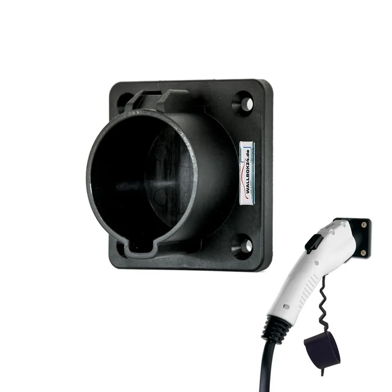 Super-Preis Wallbox24 Wandhalterung Ladekabel mit Stecker Typ 1 für Wallbox Ladestation