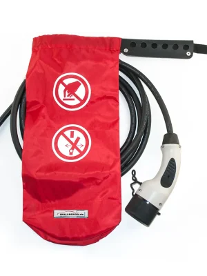 Billig Wallbox24 Verschließbarer Schutzsack für Ladestecker Schutz vor unbefugter Nutzung