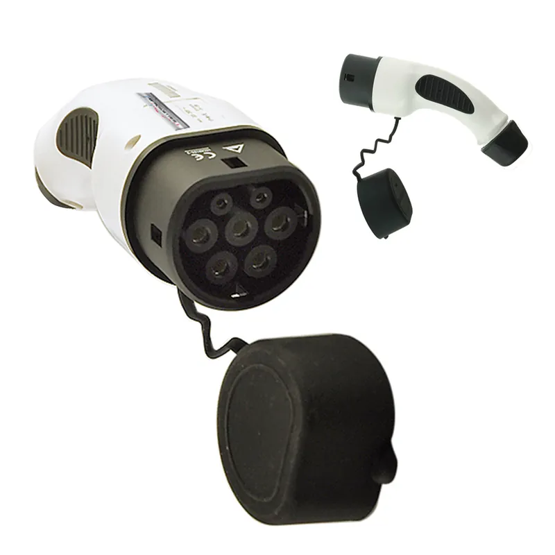 Preiswert Wallbox24 Ladestecker Typ 2 Fahrzeugseite female max 32A weiß für Elektrofahrzeuge