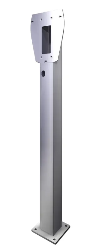 Heidelberg Edelstahlstele für Wallbox hochwertige Standsäule Standfuss Direktkauf