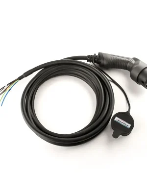 7,5m Ladekabel 3 Phasen 400V 11kW 16A Typ 2 mit freiem Kabelende für Eigenbau Wallbox Ladestation Wallbox24 Highlight
