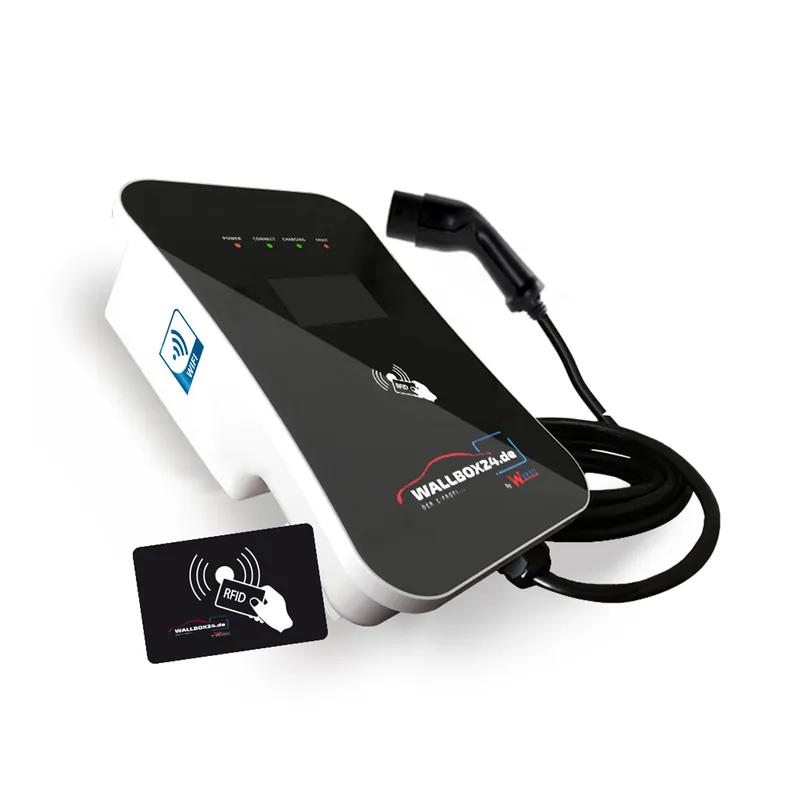Begrenztes Angebot M3W Wallbox 3ph – 11kW 3 Phasig 400V 16A Typ 2 7m Wallbox24 Ladestation für Elektro-/Hybridautos