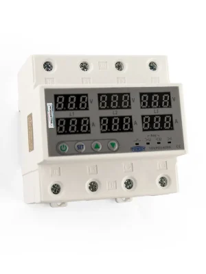 CLE Einbaumessgerät 3-Phasen DIN-Schienen-AC Multimeter Spannungs- Strommessung Preiswert