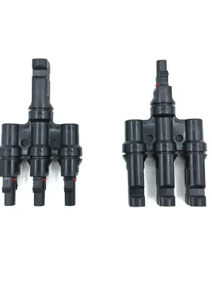 Neu Im Sortiment plenti SOLAR 3-fach Verteiler Solarstecker und Kupplung 1 Paar zur Parallelschaltung von Solarmodulen