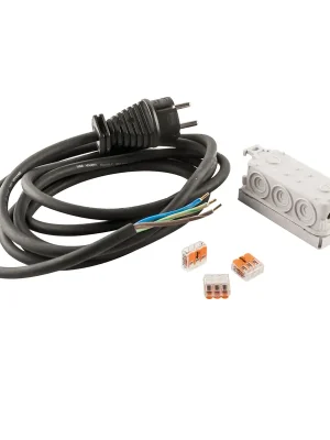 Expressversand plenti SOLAR Anschlusset 3m Kabel Schuko für Balkonkraftwerk Photovoltaikanlage