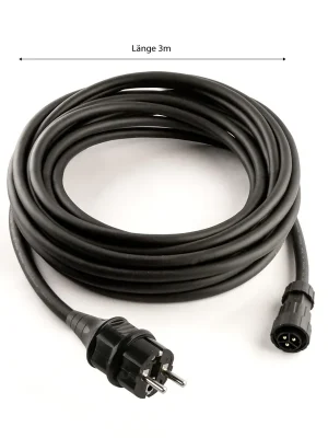 Rabatt plenti SOLAR Anschlusskabel 3m Schukostecker für Microinverter WVC Serie Balkonkraftwerk Photovoltaikanlage