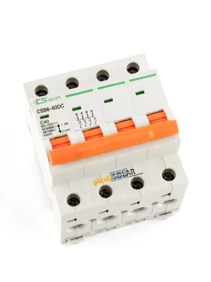 Angebot plenti SOLAR DC LS Schalter Sicherungsautomat Leitungsschutzschalter DC 1000V 4P 63A