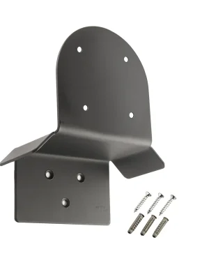 Ausverkauf Wallbox24 Wandhalterung für Ladekabel Typ 2 geeignet Ladestation Wallbox schwarz