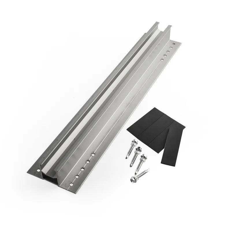 plenti SOLAR Universal Profil 400mm Alu für Wandmontage PV Modul Fotovoltaik Geprüft